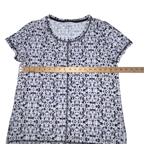 Liz Claiborne Wknd Abstract Geometric Multi-Colored Top - Women’s Large - Picture 3 of 12